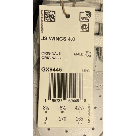 Adidas Jeremy Scott Wings High Top NBA Sports Shoes Mens 9 New Fast Ship - Picture 12 of 12